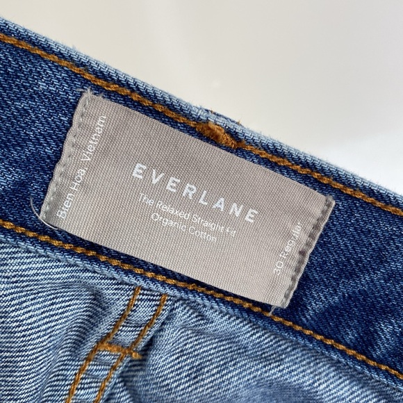 Everlane Relaxed Straight Fit Jean 30 - Picture 3 of 6